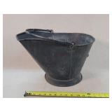 Galvenized Coal Bucket