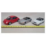 3 - 1/18 VW, BMW, & Mercedes Cars - Played