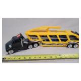 Hotwheels Car Hauler Semi - Loaded