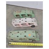 3- 14" Tonka Car Hauler Trailers