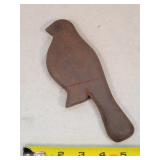 Cast Iron Bird 7" Tall