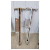 2- Antique Hand Run Planters