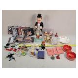 Decanter, CD Music, Smokey Bear Ash Tray,