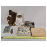 Vintage World Map Puzzle, Scissor Collection