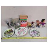 Peanut Snow Markers, Hooks, Plates