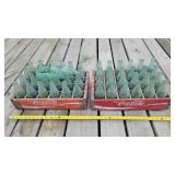 2- Loaded Wooden Coca-Cola Crates