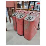3- Gas / Oil Cans