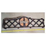 Cast Iron Coca-Cola Park Bench Back 48"