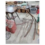 2- Parts Grain Cradle Scythes