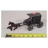 Dutch Cast Iron Horse & Buggy
