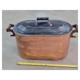 Antique Copper Boiler with Lid