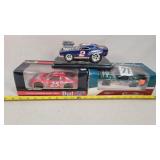 2 - 1/24 #25 & #71 Racecars & Muscle Car