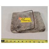 Antique Soap Stone Foot Warmer