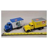 2- 1/50 Advertising Delivery Truck
