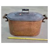 Antique Copper Boiler with Lid