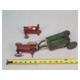 Arcade Allis Chalmers Tractor & Scraper Set