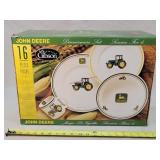 John Deere 16 Piece Dinnerware Set