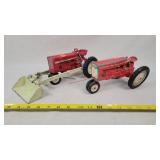 2 - 1/16 IH w/ Loader & Tru Scale Tractor  -