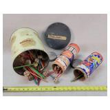 Tinkertoys & Schwans Ice Cream Tin