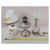 Vintage Electric & Aladdin Kerosene Lamps