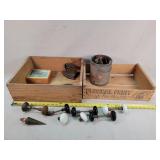 Wood Boxes, Antique Door Hardware