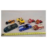 2- 1/24 Cars & Played Toys