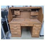 54" Roll Top Desk