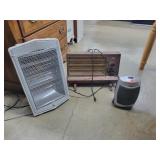 3- Electric Heaters, all working