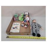 Collector Beanie Babies & 3 Stooges Character
