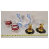 Candle Holders, Candle Jar, & More