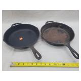 2- Lodge Cast Iron 10" Skillets