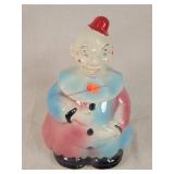 1950s American Bisque Company clown Cookie Jar