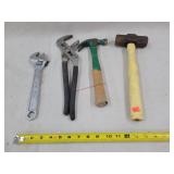 TrueCraft 16" Channelock, Hammers, Crescent