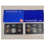 1968 & 1969 US Coin Proof Sets