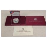 1988 US Mint Olympic Proof Silver Dollar