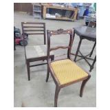 2- Chairs With Padded Seats