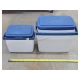 2- Coleman Lunch Boxes