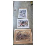 Fox & Pheasant Prints