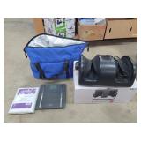 Large Heat / Cooler bag, Foot Massager, Scale