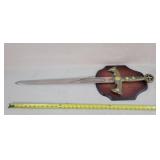 Covenant Partner Sword, 37" Long with wall holder