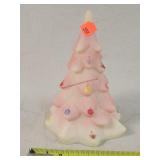 Fenton Hand Painted Tree 7" Tall