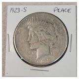 1923-S Silver Peace Dollar