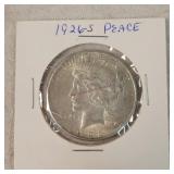 1926-S Silver Peace Dollar