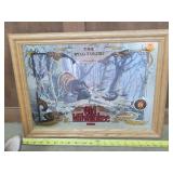 16x21 Old Milwaukee Beer Mirror wild turkey