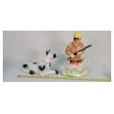 2- Dog Decanters, empty