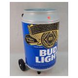 Bud Light 5 Gallon Cooler on Wheels 22"t