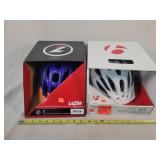 2-Bike Helmets, Youth Size, New