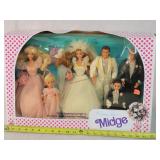 Wedding Party Midge Barbie DollGift Set