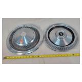 2 - Vintage Hub Caps