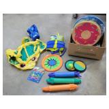 Large Lot Swimming Items, Kids Life Jackets,